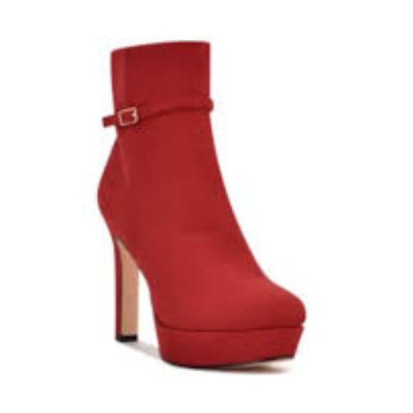 Nine West Gripe Platform Ankle Booties - Picture 1 of 13